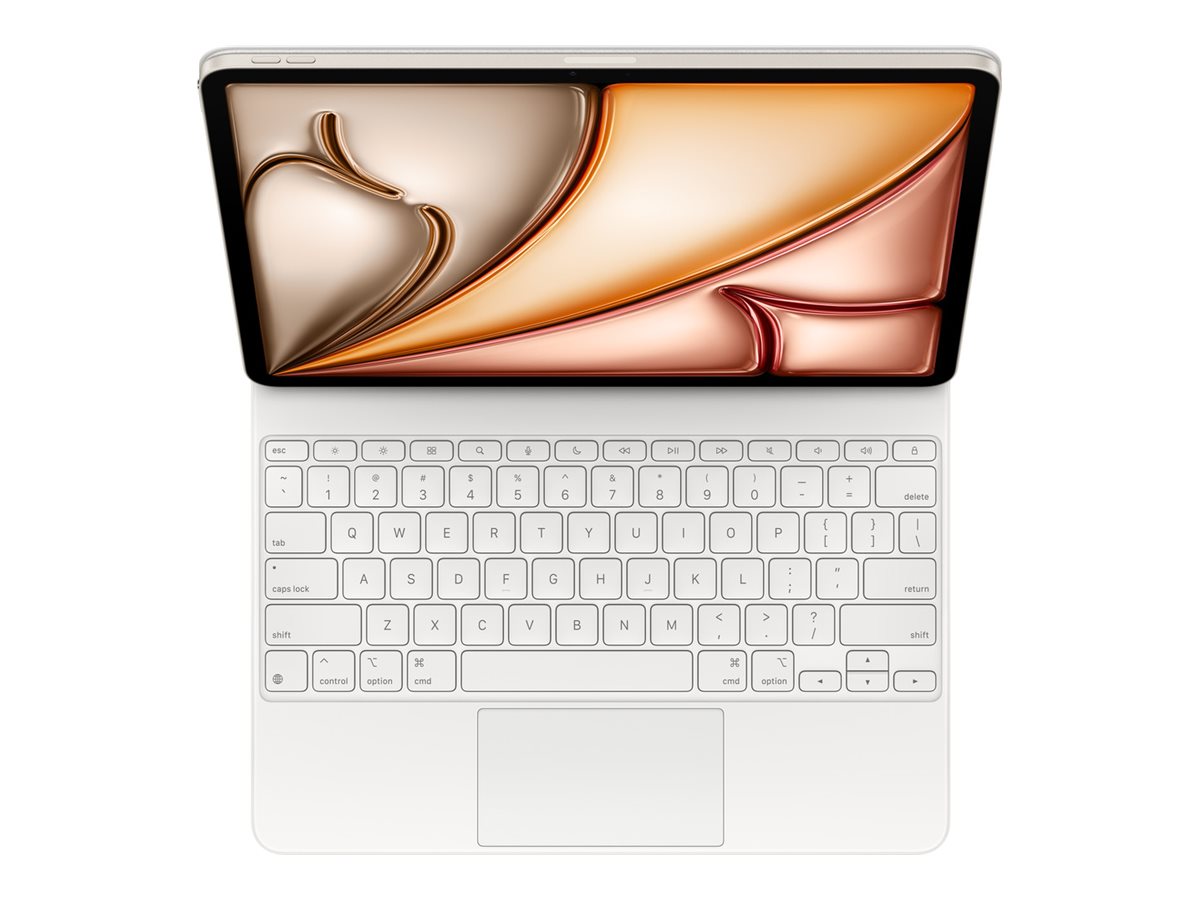 APPLE Magic Keyboard for iPad Air 13-inch (M3) - US English - White APPLE Magic Keyboard for iPad Air 13-inch (M3) - US English - White