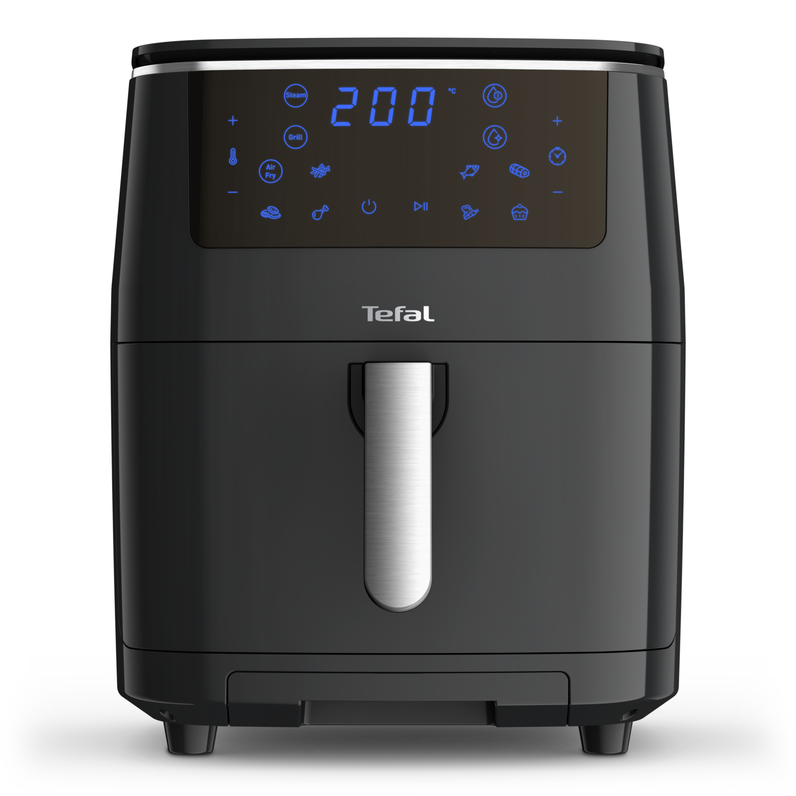 Tefal FW2018 Easy Fry Grill Steam Heissluftfritteuse XXL, schwarz