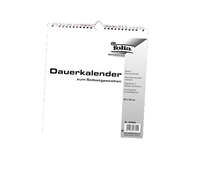 folia Kalender zum Selbstgestalten 23,0 x 24,0 cm jahresunabhaengig, 1 St