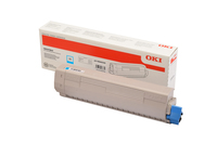 46443103 OKI C8xx Toner cyan HC 10.000 46443103 OKI C8xx Toner cyan HC 10.000