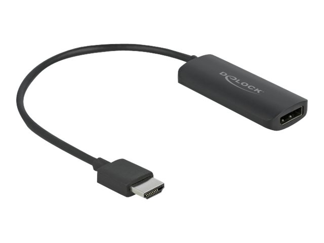 Delock Adapter HDMI-A Stecker zu DisplayPort Buchse 4K 60 Hz Delock Adapter HDMI-A Stecker zu DisplayPort Buchse 4K 60 Hz