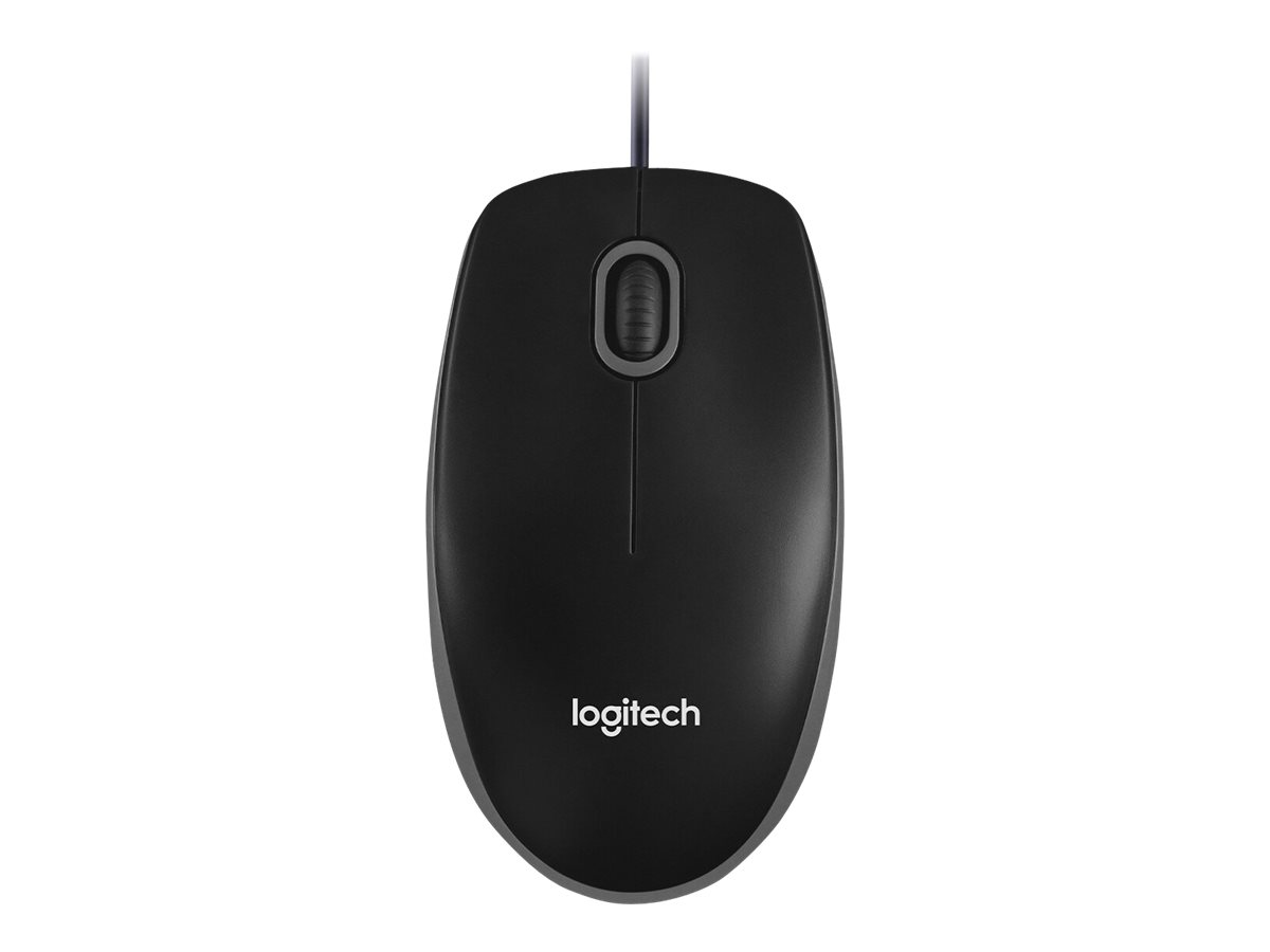 Logitech B100 optische USBMaus schwarz