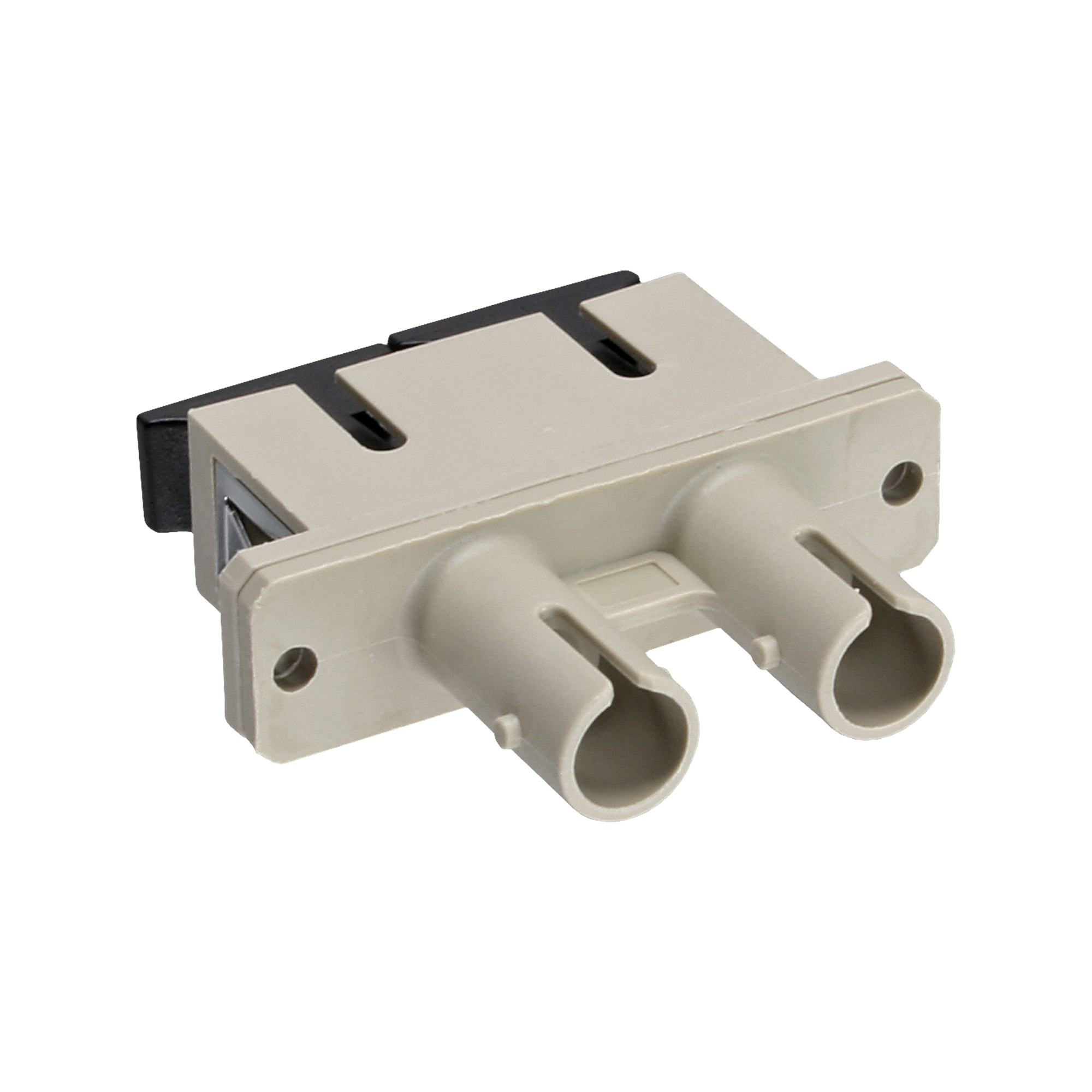 INLINE LWL Kupplung Duplex ST/SC multimode beige Keramik-Huelse zum Einbau