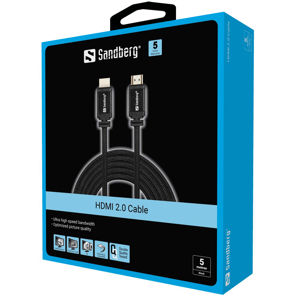 50900 SANDBERG Kabel HDMI 20 5m