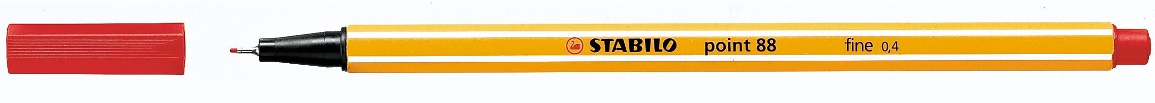 STABILO point 88 Fineliner rot 0,4 mm, 10 St. STABILO point 88 Fineliner rot 0,4 mm, 10 St.