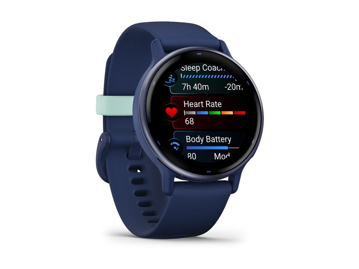 Garmin vivoactive 5 navy (42.20 mm, Aluminium, Polymer, nur WLAN, One Size)