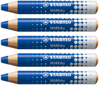 STABILO MARKdry Whiteboard- und Flipchart-Marker blau 1,0 - 10,0 mm, 1 St. STABILO MARKdry Whiteboard- und Flipchart-Marker blau 1,0 - 10,0 mm, 1 St.