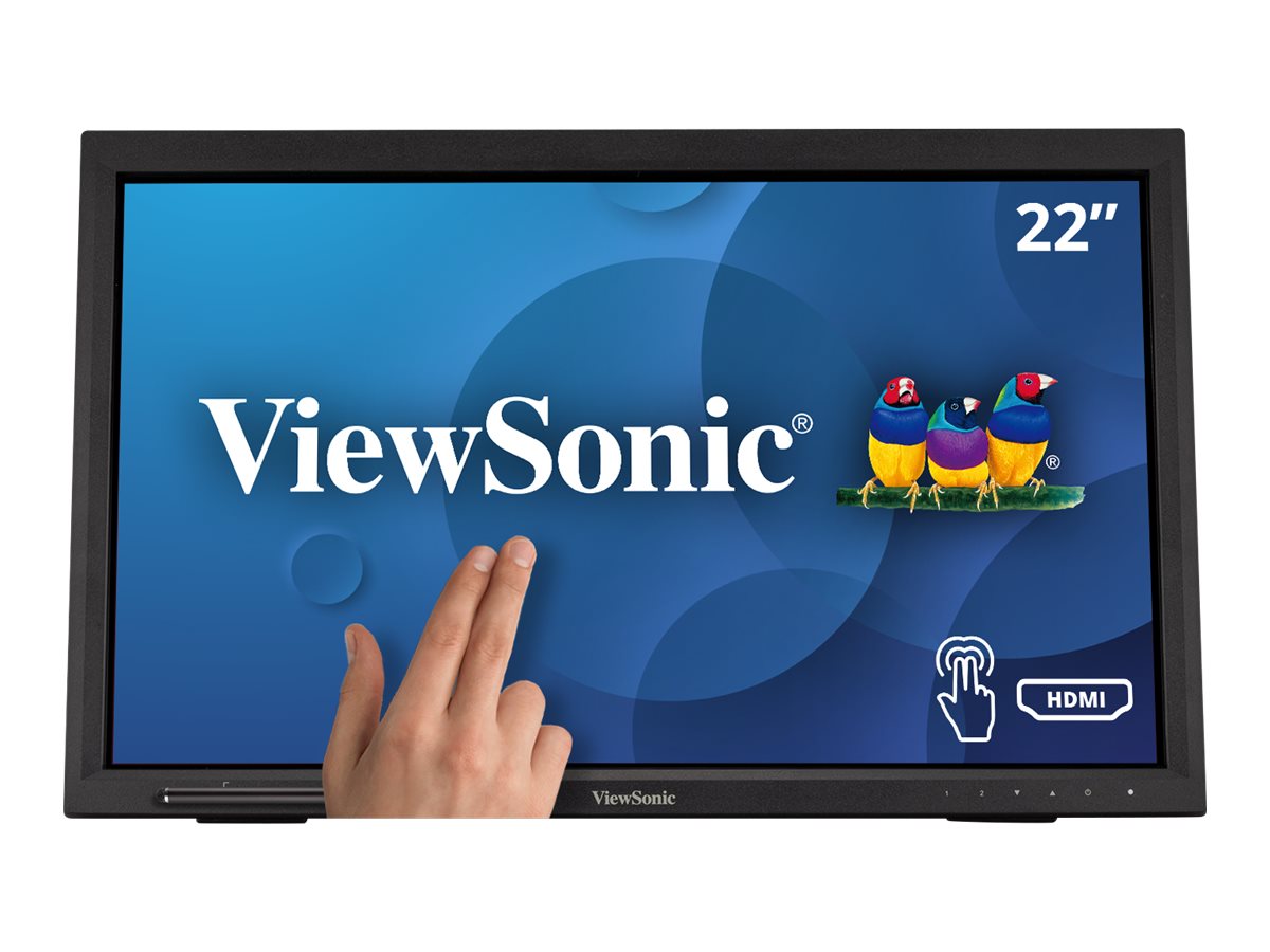 VIEWSONIC TD2223-2 55,88cm 22Zoll IR 1920x1080 16:9 6,5ms VGA DVI HDMI USB