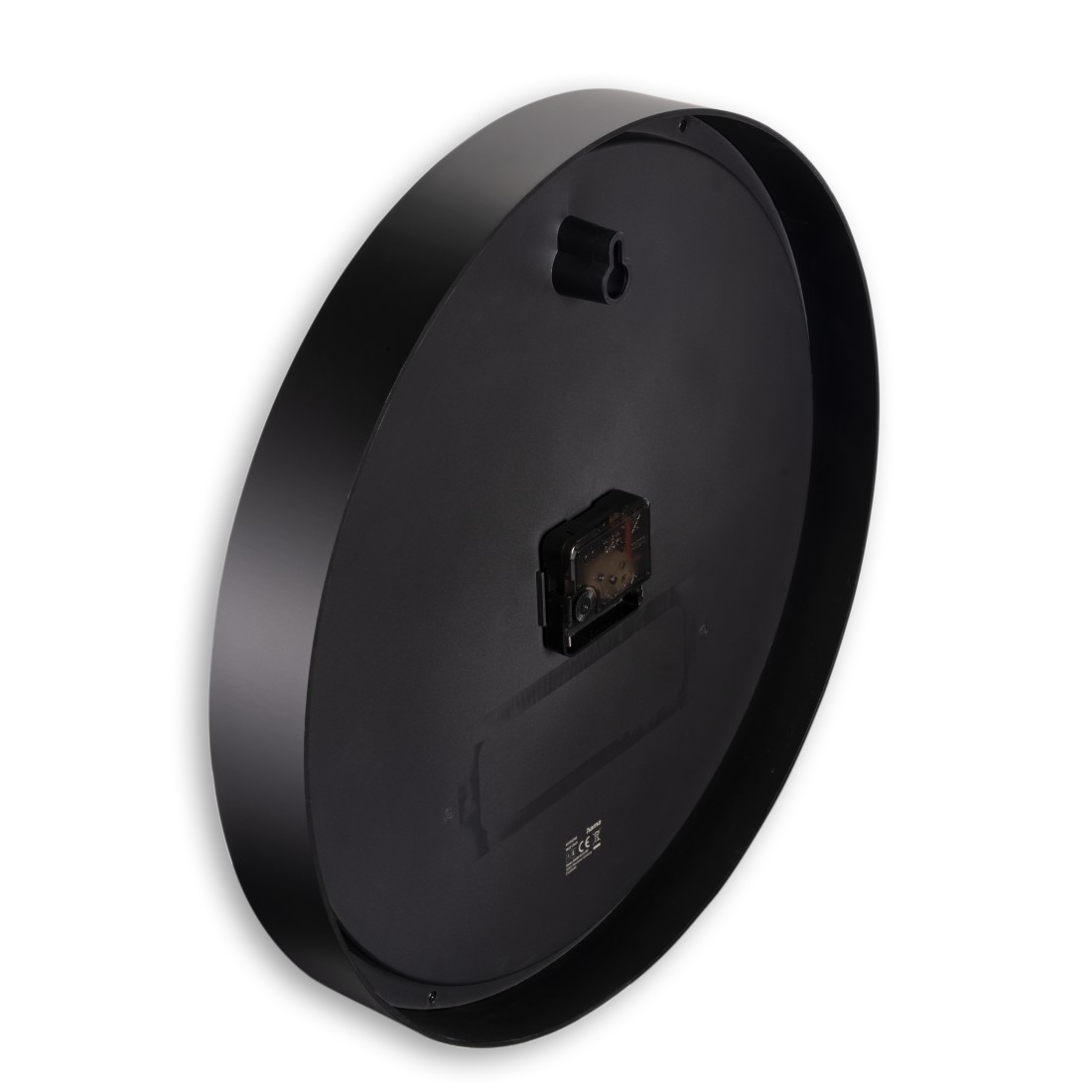 hama Wanduhr Aruba weiss schwarz Kunststoff, Ø 40,0 cm