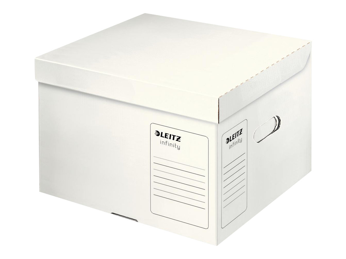 10 LEITZ Archivcontainer Infinity M weiss 35,0 x 32,0 x 26,5 cm 10 LEITZ Archivcontainer Infinity M weiss 35,0 x 32,0 x 26,5 cm