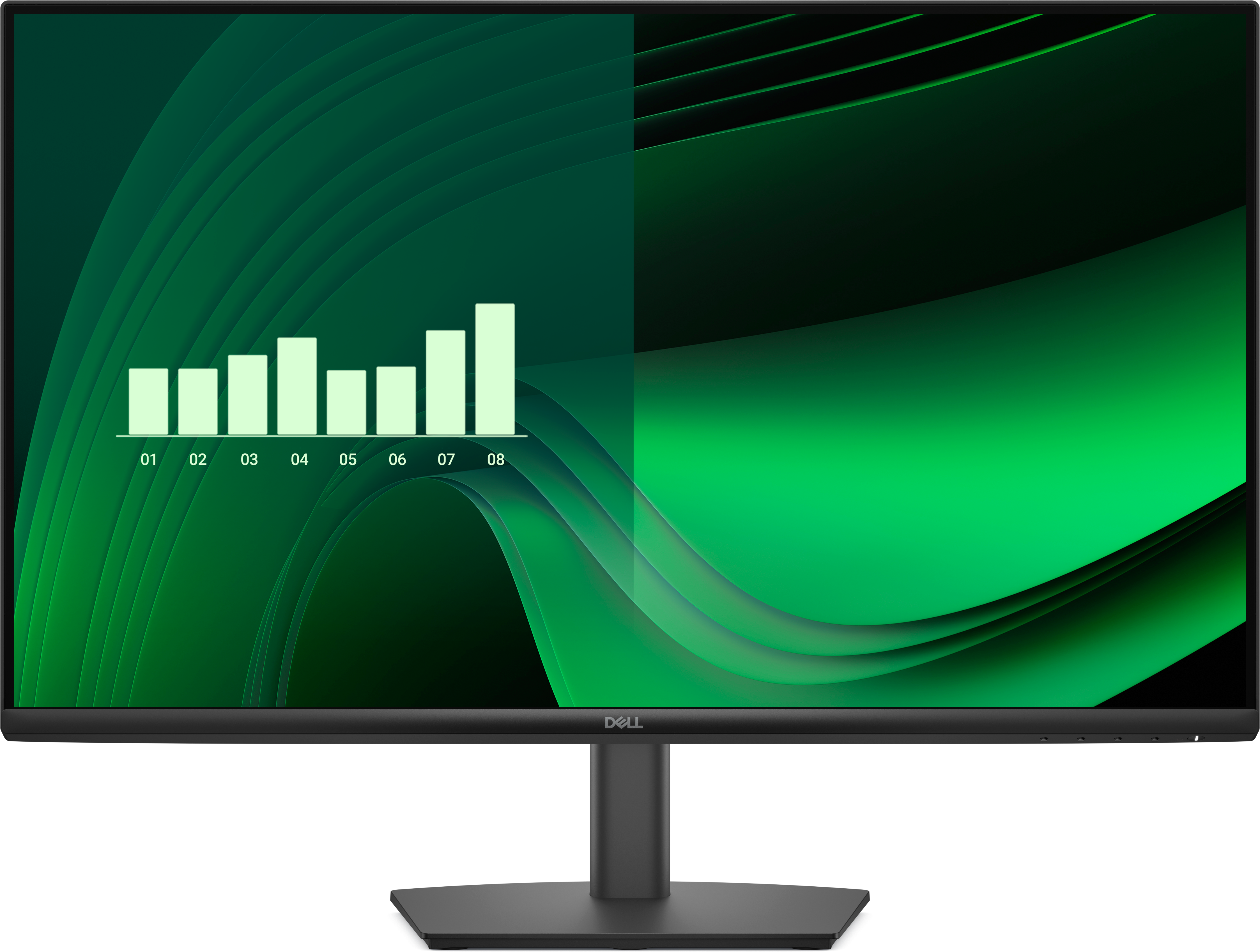 DELL Pro 27 Monitor E2725HM 68,47cm 27Zoll IPS 1920x1080 169 300cdm2 100Hz HDMI DP VGA