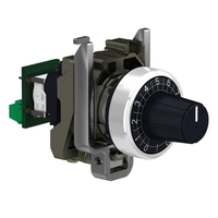 Schneider Electric Potentiometer Metall integr. Widerstand 4,7KOhm Schneider Electric Potentiometer Metall integr. Widerstand 4,7KOhm