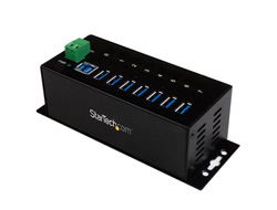 STARTECH.COM 7 Port rugged mountable industrial USB 3.0 hub with surge Protector