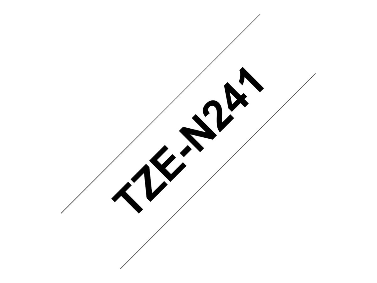 TZEN241 BROTHER PT Schriftband 18mm TZEN241 BROTHER PT Schriftband 18mm