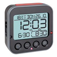 TFA® digitaler Funkwecker BINGO 2.0 schwarz Kunststoff TFA® digitaler Funkwecker BINGO 2.0 schwarz Kunststoff