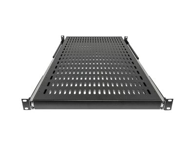 INTELLINET 48,3 cm 19 Zoll Fachboden ausziehbar 1 HE 800 mm tief 550mm Ablageflaeche schwarz INTELLINET 48,3 cm 19 Zoll Fachboden ausziehbar 1 HE 800 mm tief 550mm Ablageflaeche schwarz