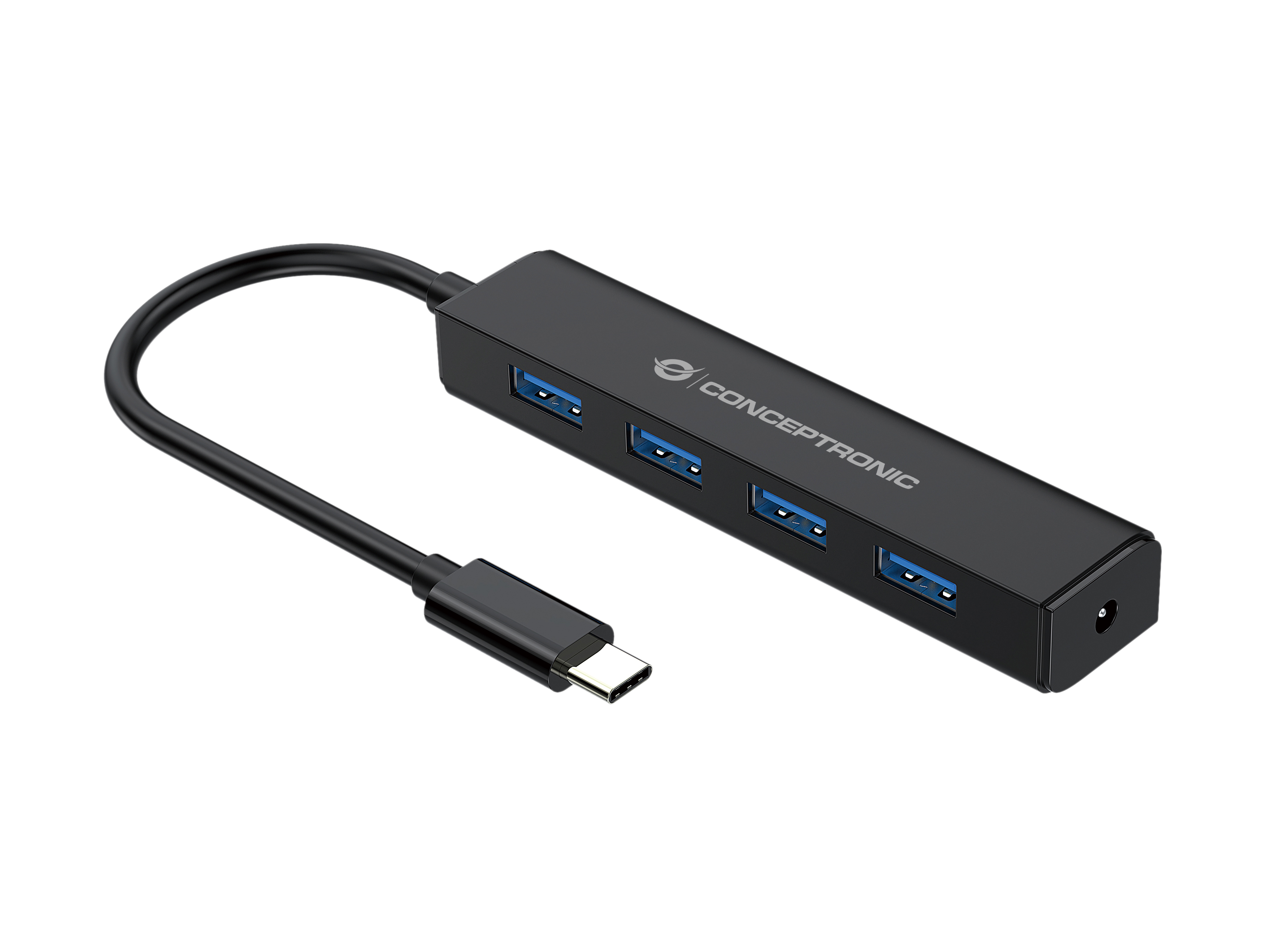 CONCEPTRONIC 4Port Hub USBC32Gen14xA30 oNetz sw