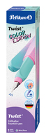 Pelikan TwistÂ® Color Blocking PatronenfÃ¼ller mint/ rose M (mittel)