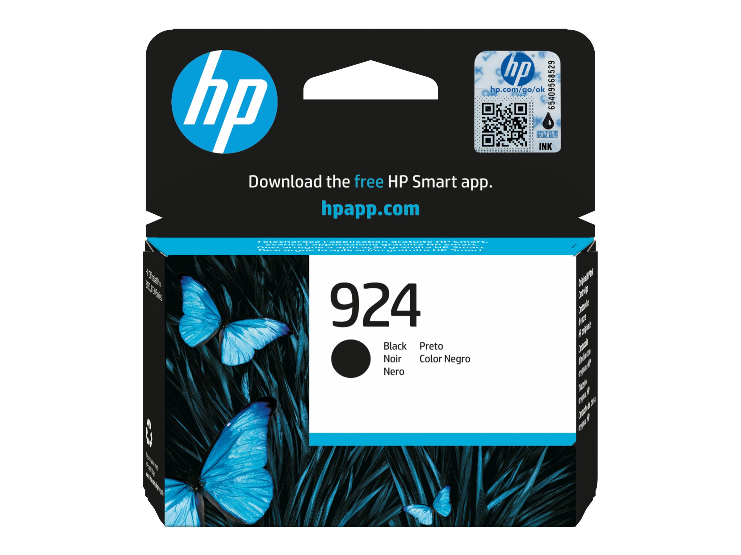 HP 9244K0U6NE schwarz Druckerpatrone
