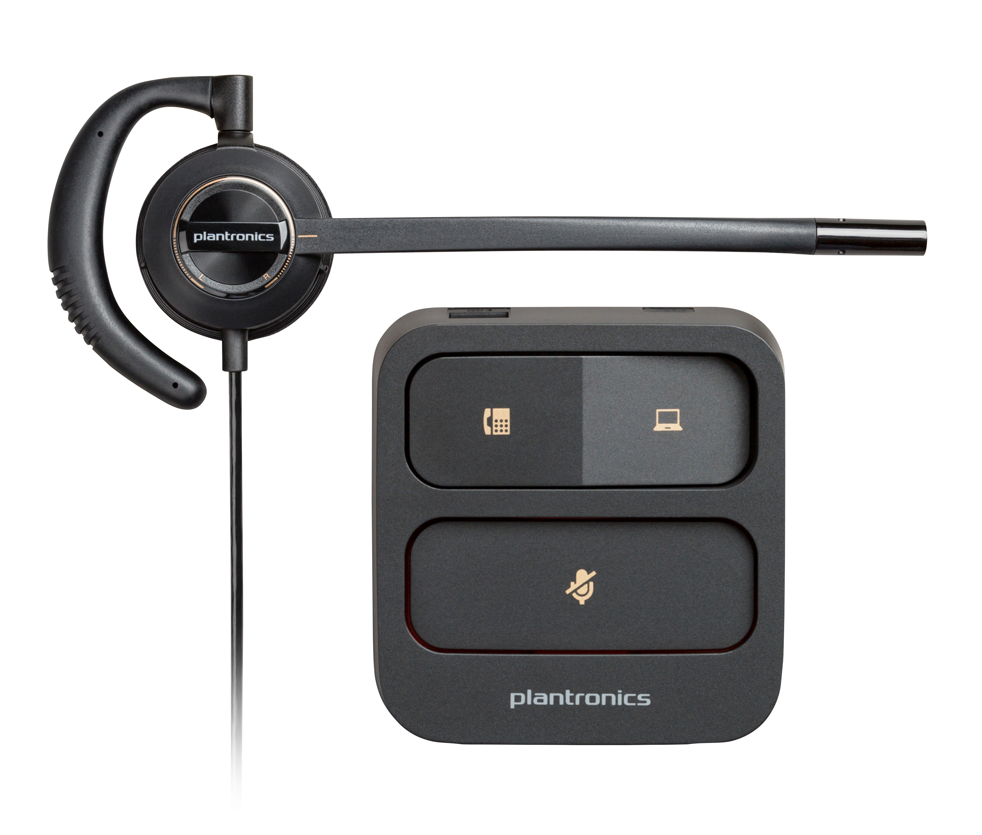Poly Headset EncorePro HW530 ueber dem Ohr QD