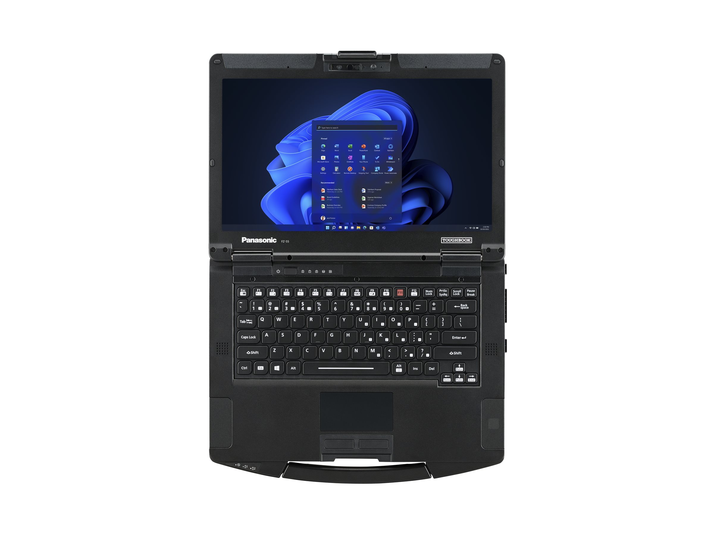 PANASONIC TOUGHBOOK FZ-55 Intel Core i5-1345U 35,56cm 14Zoll HD 16GB 512GB SSD UMA W11P WebCam PANASONIC TOUGHBOOK FZ-55 Intel Core i5-1345U 35,56cm 14Zoll HD 16GB 512GB SSD UMA W11P WebCam
