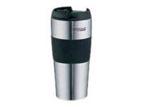 THERMOcafé by THERMOS Isolierbecher PRO schwarz, silber 400,0 ml