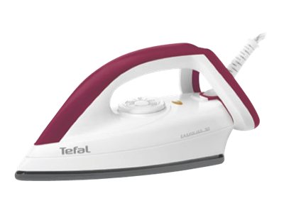 TEFA Trockenbügeleisen Easygliss weiss/dunkelrot TEFA Trockenbügeleisen Easygliss weiss/dunkelrot