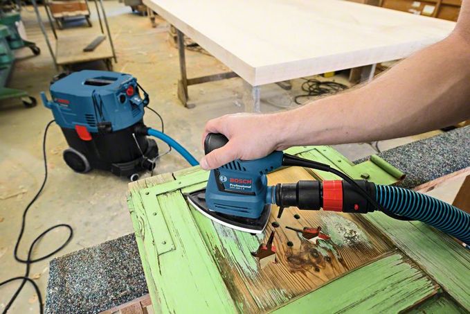 BOSCH Professional GSS 1601 A Schwingschleifer 180 W