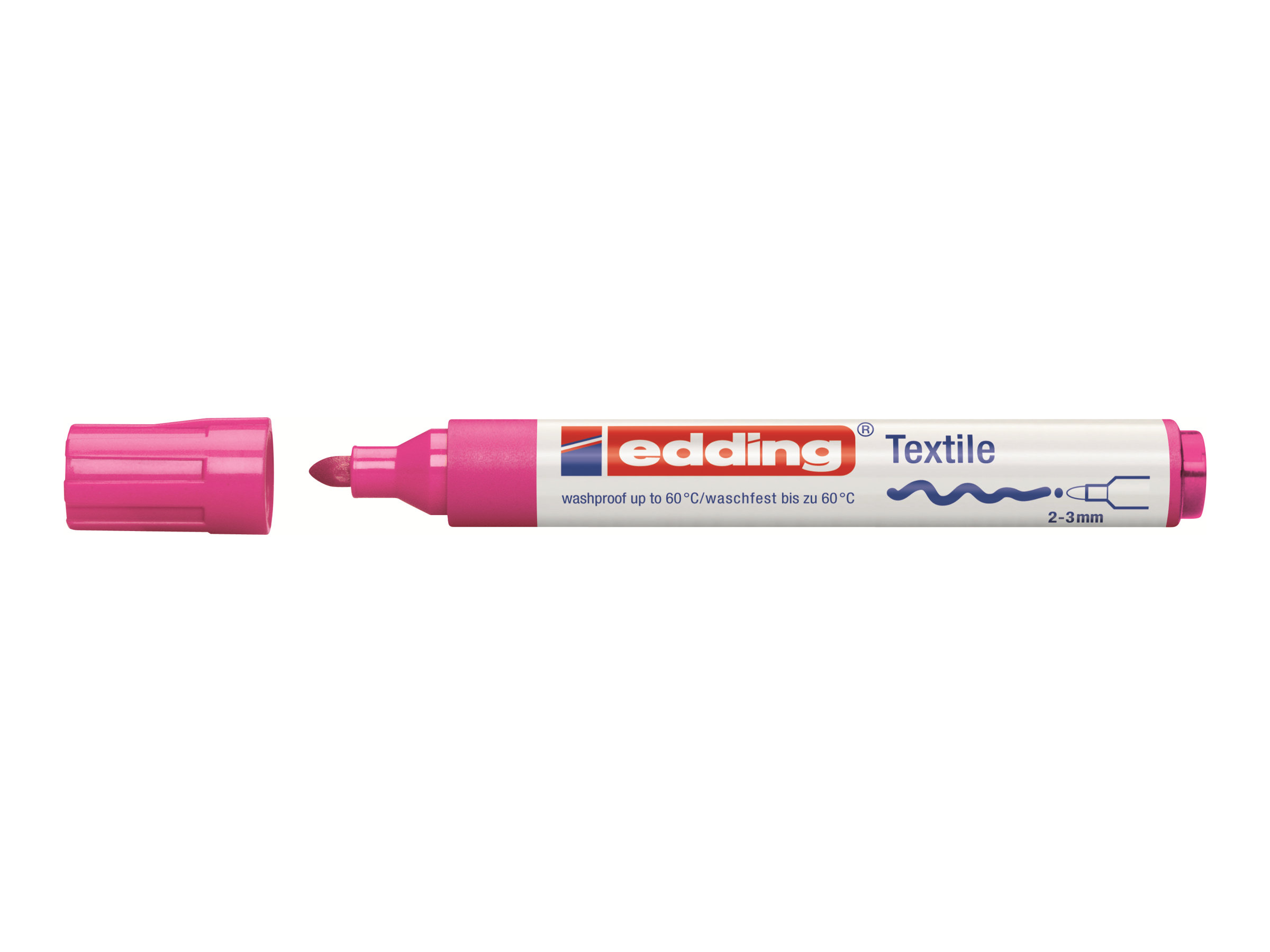 edding 4500 Textilmarker pink 2,0 3,0 mm, 1 St