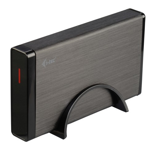 ITEC USB 30 Mysafe externes 89cm 35Z Festplattengehaeuse fuer SATA IIIIII HDD SSD Case Alugehaeuse fuer optimale Kuehlung