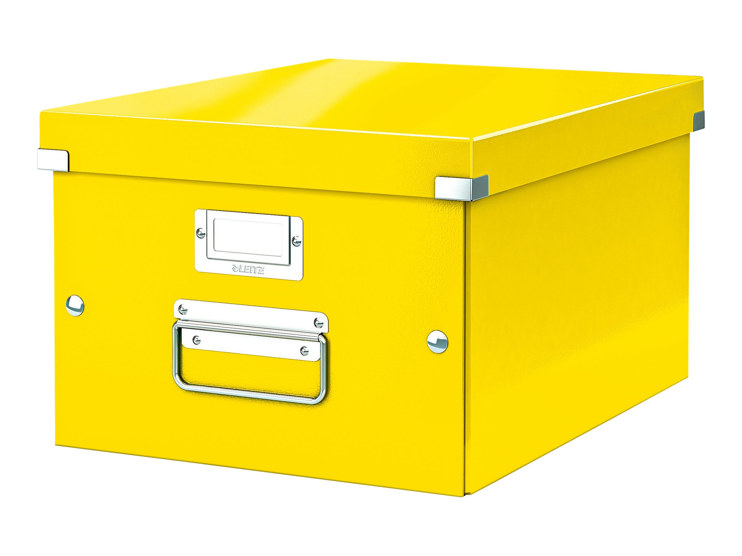 LEITZ Click & Store Aufbewahrungsbox 16,7 l gelb 28,1 x 36,9 x 20,0 cm LEITZ Click & Store Aufbewahrungsbox 16,7 l gelb 28,1 x 36,9 x 20,0 cm