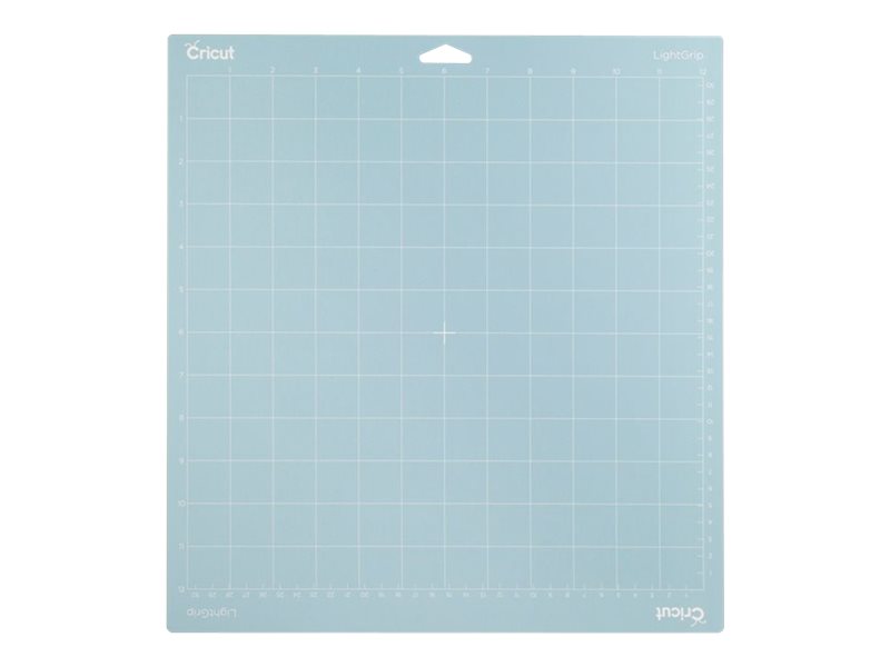 cricut LightGrip Schneidematte fuer Schneideplotter leicht klebend, wiederverwendbar 305 x 305 mm 12 x 12 Zoll , 1 St
