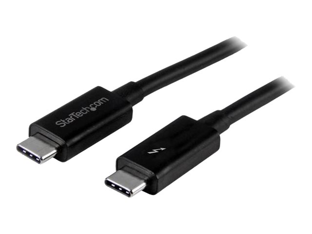 STARTECH.COM 2m Thunderbolt 3 20Gbps USB-C Cable Thunderbolt USB and DisplayPort Compatible