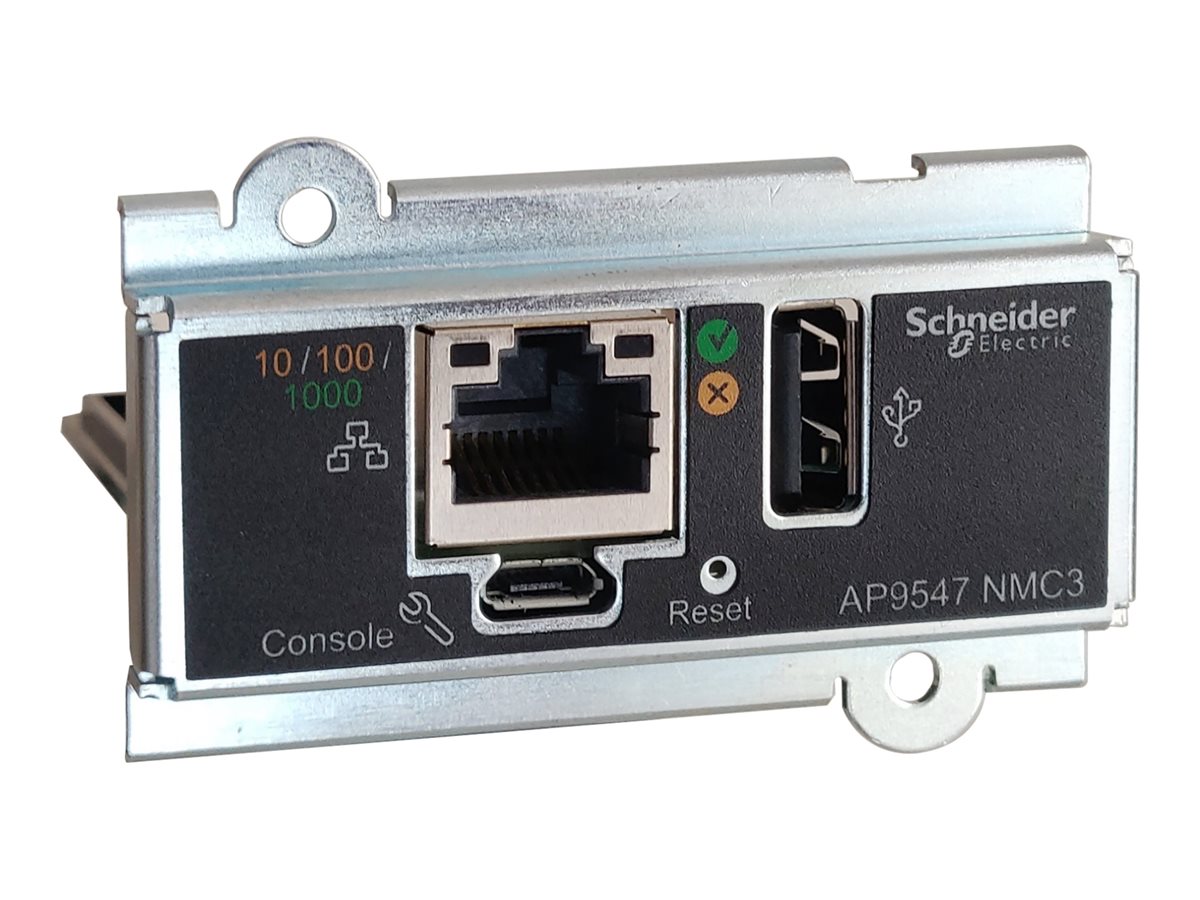 APC Network Management Card 3 UPS Network Management Cards for Easy UPS 3 Series 3-Phase remotely monitor and manage the UPS