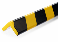 Eckschutzprofil C35 gelb/schwarz selbstklebend 1m
