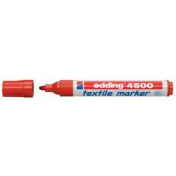 edding 4500 Textilmarker rot 2,0 3,0 mm, 1 St