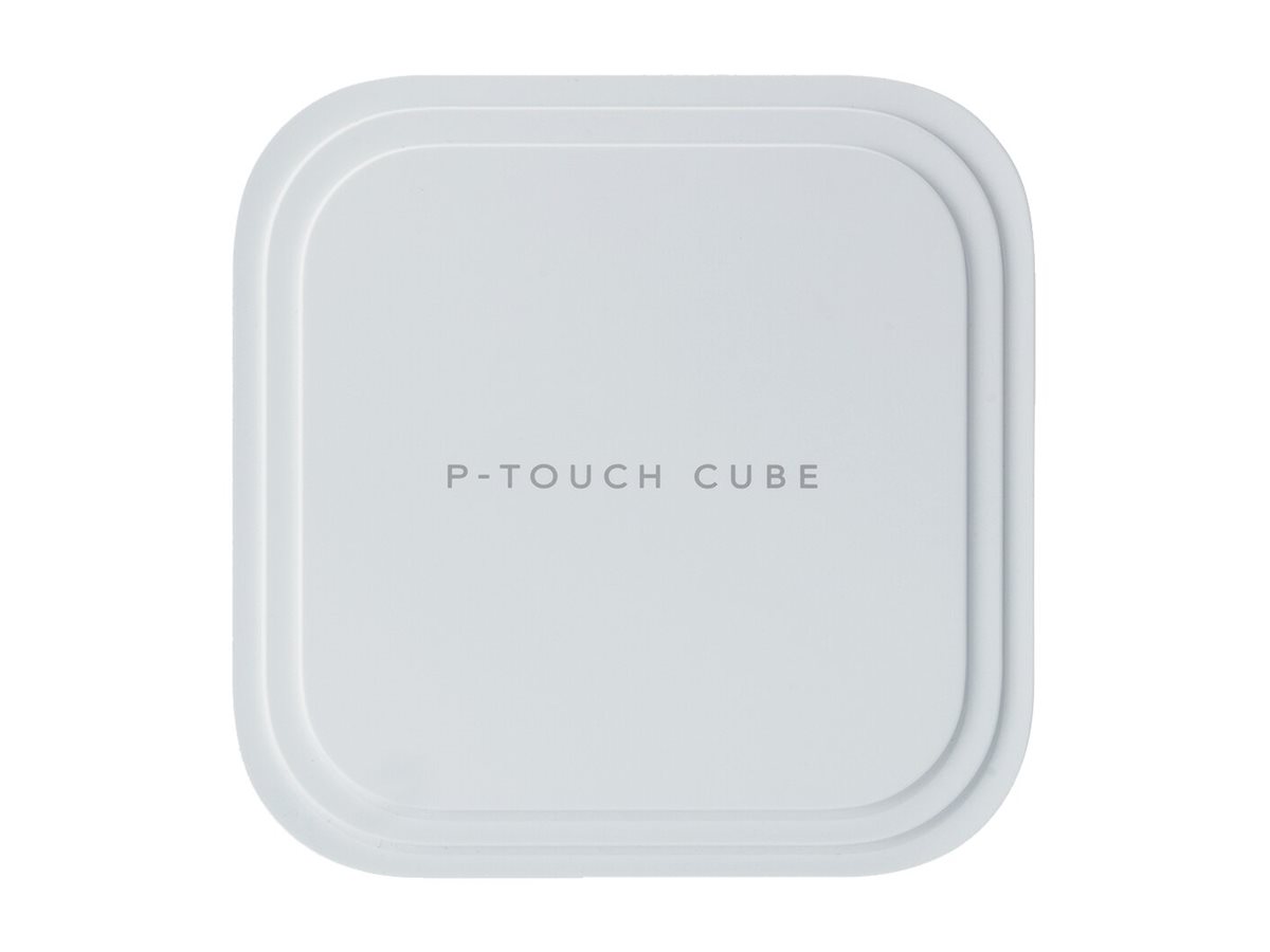 brother P-touch CUBE Pro PT-P910BT Beschriftungsgeraet weiss, grau