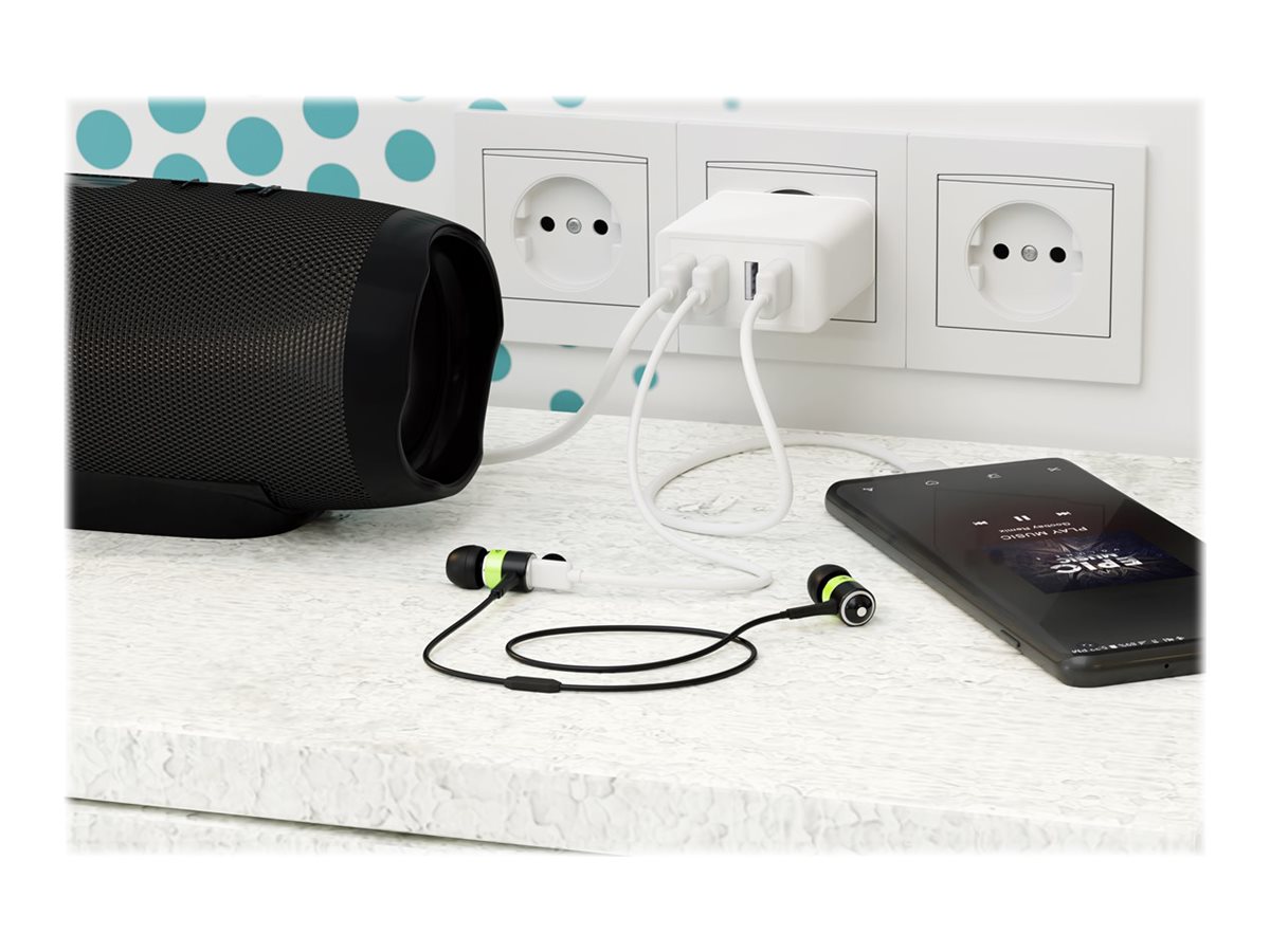 goobay Ladeadapter weiÃ, 30 Watt