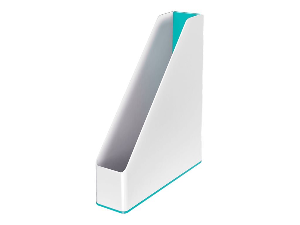 LEITZ Stehsammler WOW Duo Colour 53621051 perlweiss/eisblau Kunststoff, DIN A4 LEITZ Stehsammler WOW Duo Colour 53621051 perlweiss/eisblau Kunststoff, DIN A4