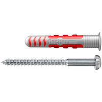 fischer DuoSeal 8x48 S PH TX A2 2K 557728 Duebel mit Schrauben Ø 8 mm x 48 mm, 25 St.