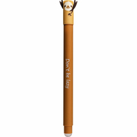 EBERHARD FABER Animal Erase it! Faultier Gelschreiber Faultier 0,7 mm, Schreibfarbe: blau, 1 St.