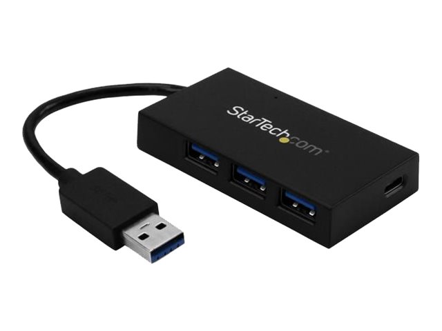 STARTECH.COM 4-Port USB Hub - USB 3.0 - USB-A to 3x USB-A and 1x USB-C