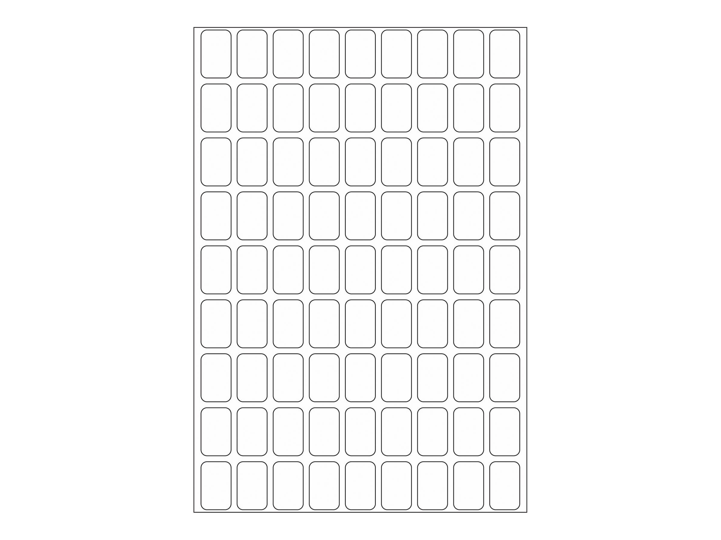 2.592 HERMA Etiketten 2330 weiss 16,0 x 10,0 mm 2.592 HERMA Etiketten 2330 weiss 16,0 x 10,0 mm