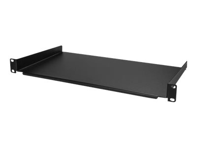 StarTech.com Server Rack Fachboden 1 HE - 25 cm Tief - Stahl Rack - Regal - 1U