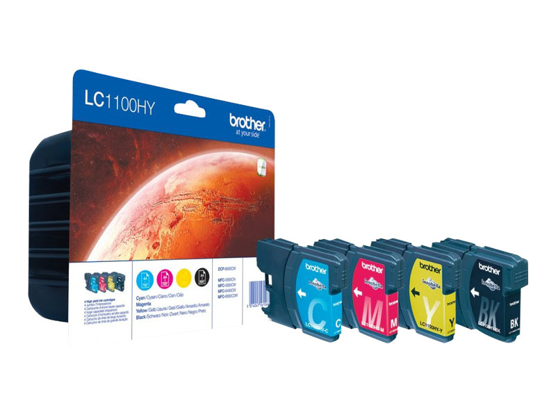 LC1100HYVALBP BROTHER MFC Tinte (4) cmyk LC1100HYVALBP BROTHER MFC Tinte (4) cmyk