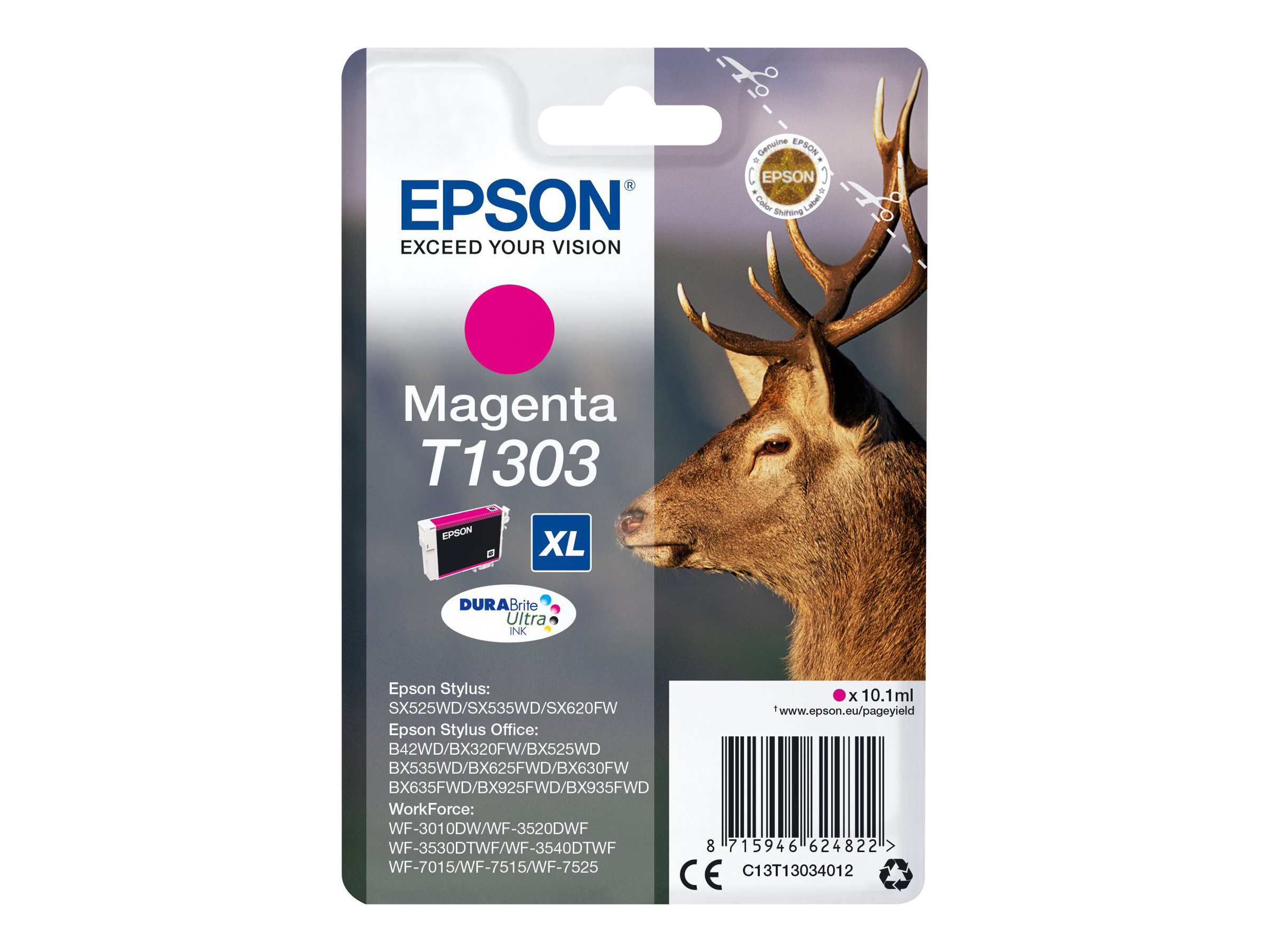 C13T13034012 EPSON BX Tinte magenta HC C13T13034012 EPSON BX Tinte magenta HC