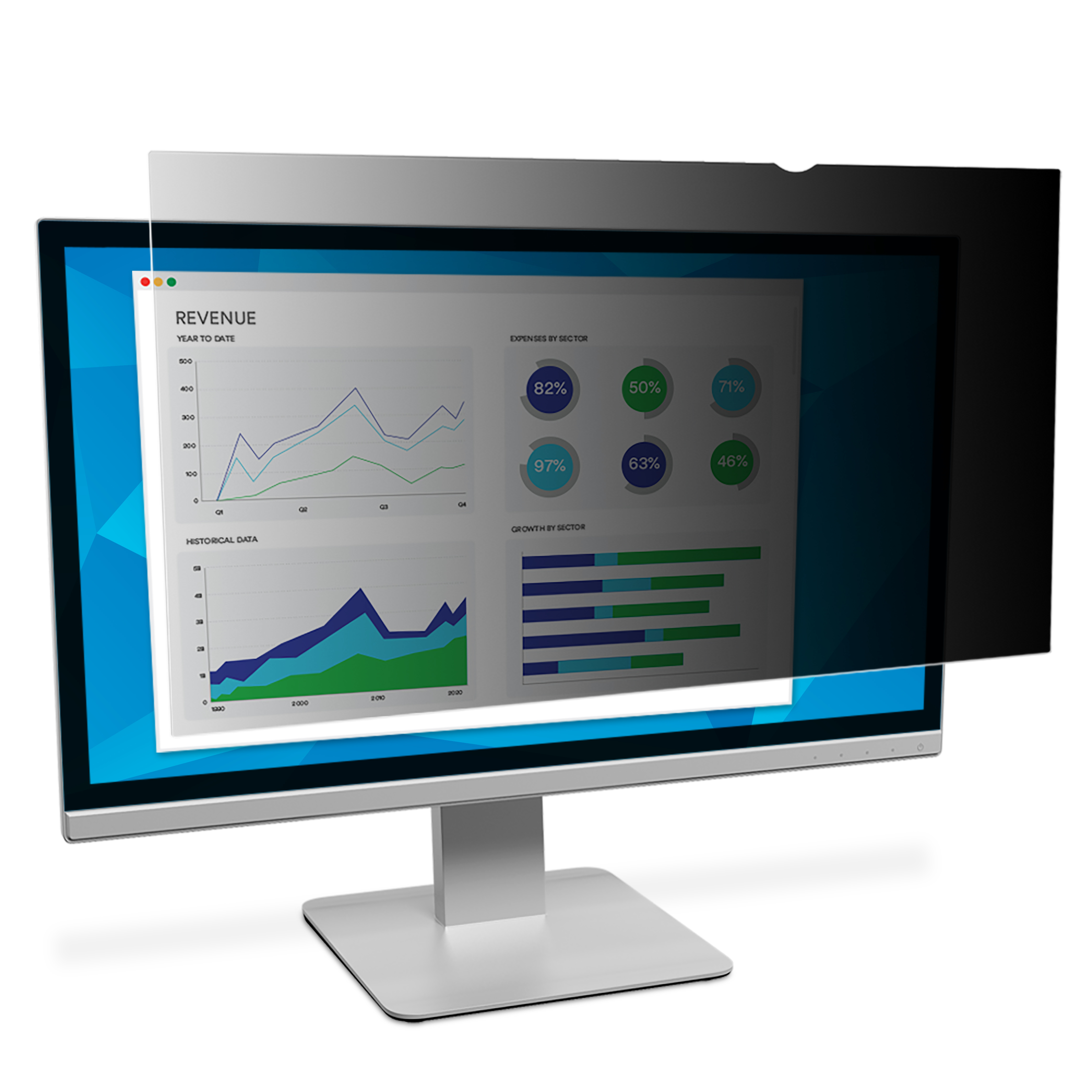 3M Blickschutzfilter PF340W2E für Dell U3415W Monitor 219