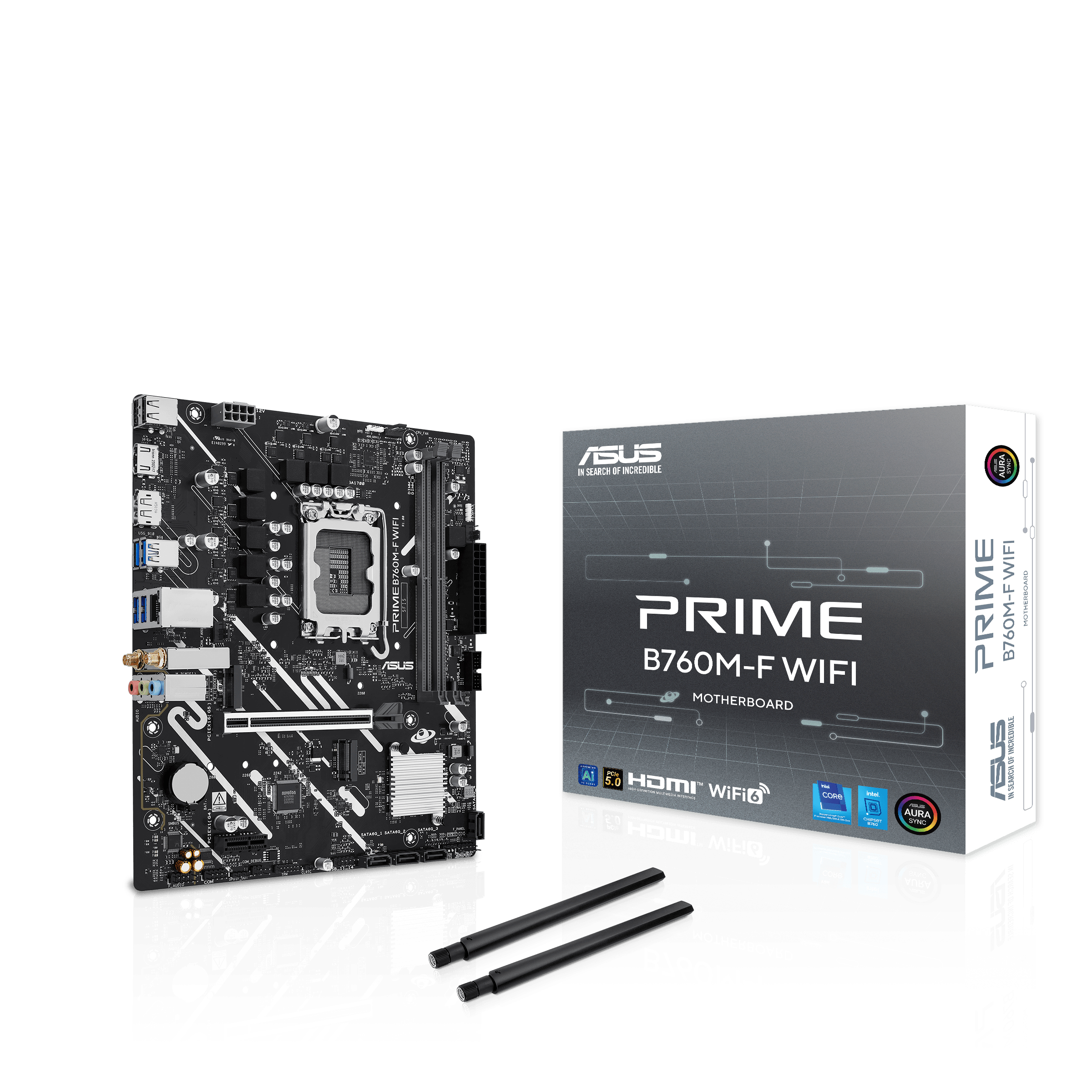 ASUS PRIME B760M-F WIFI micro ATX LGA1700 Wi‑Fi