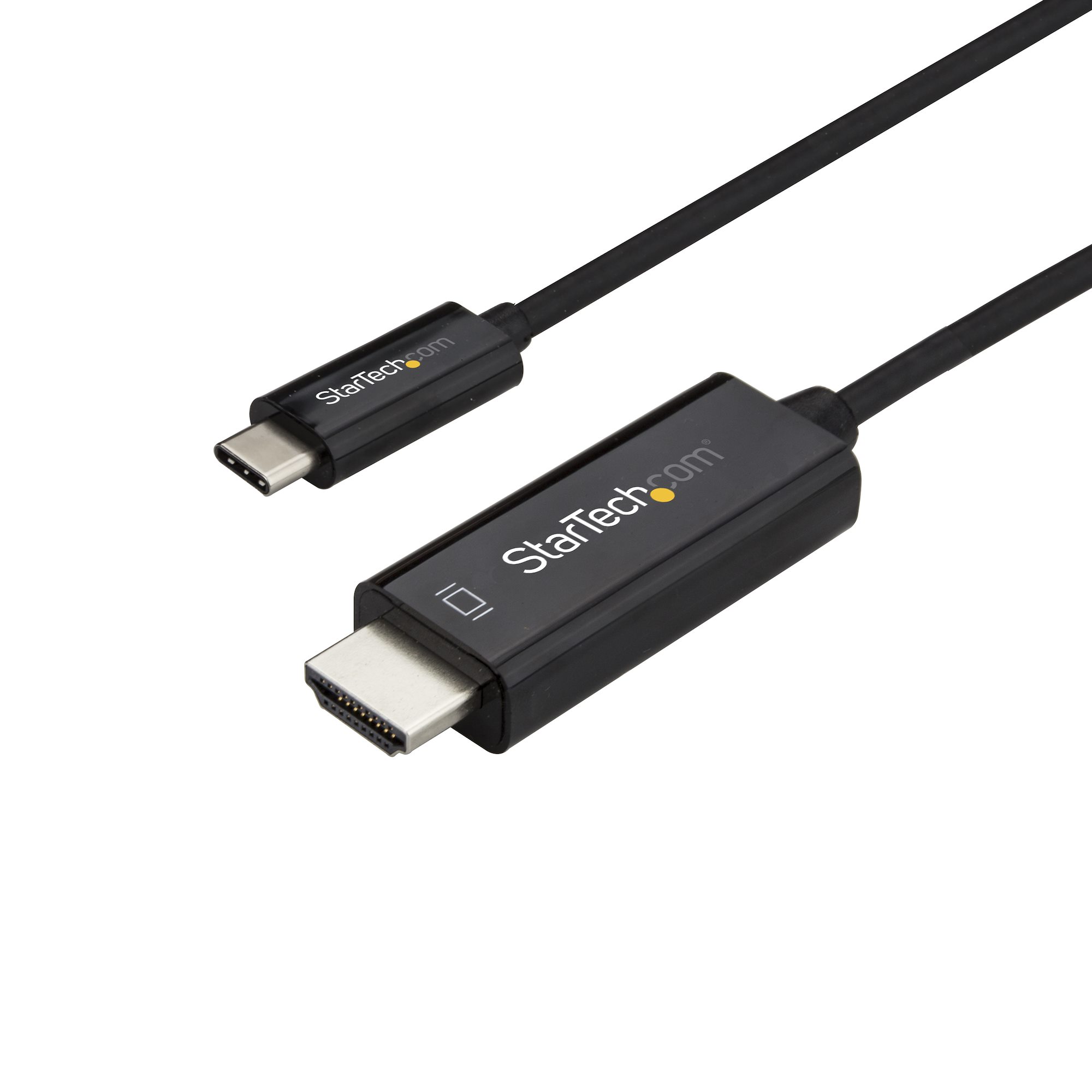 STARTECHCOM 1m 3 ft USBC to HDMI Cable 4K at 60Hz Black