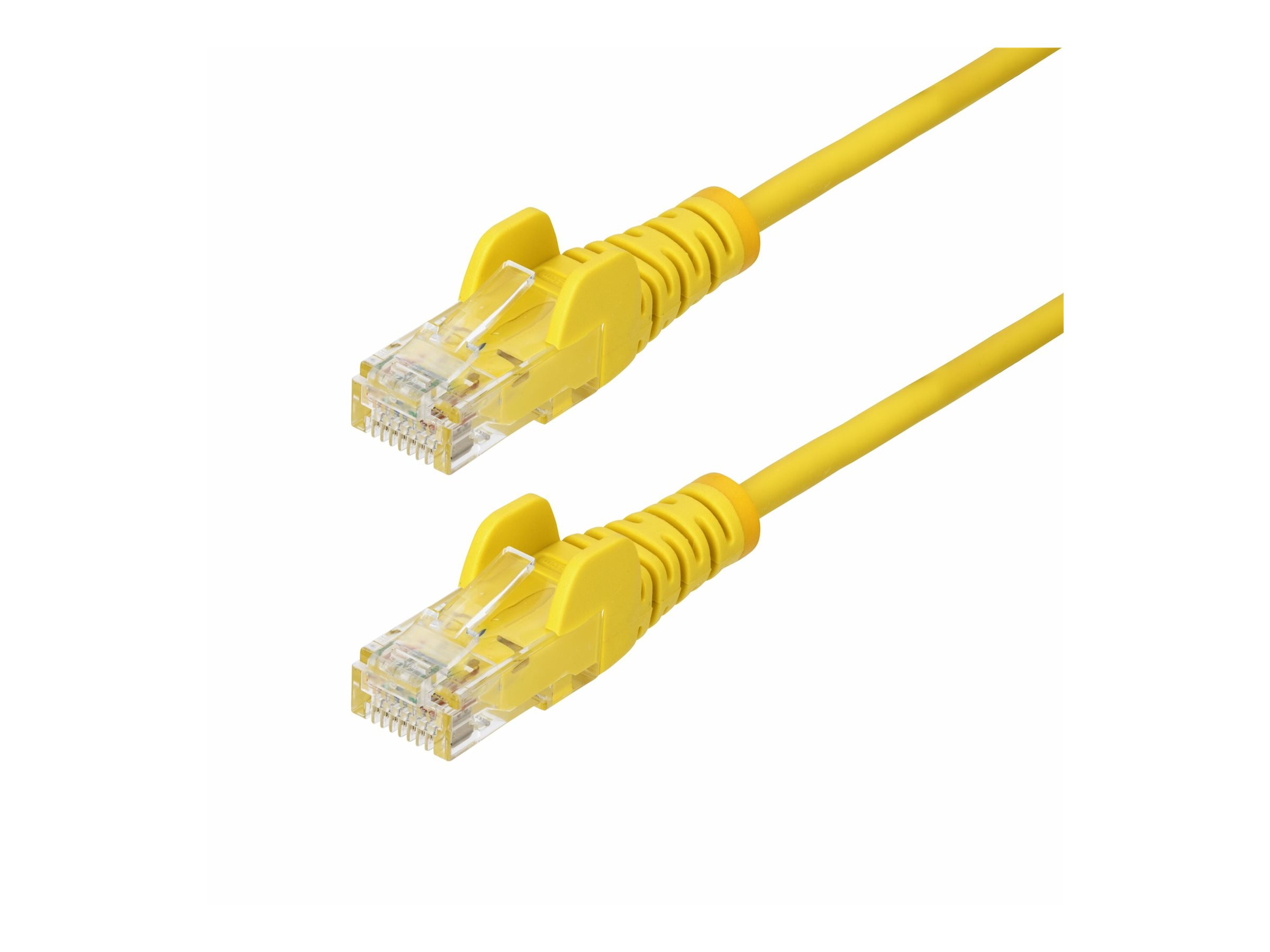 STARTECHCOM 5m Gelbes Schlankes CAT6EthernetKabel Snagless RJ45 LSZH 28AWG Reines Kupfer PatchkabelNetzwerkkabel